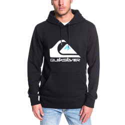 QUIKSILVER - FELPA CON CAPPUCCIO E LOGO UOMO - OMNI LOGO - EQYFT04025